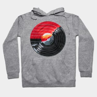 Vinyl LP Music Record Turntable Hoodie